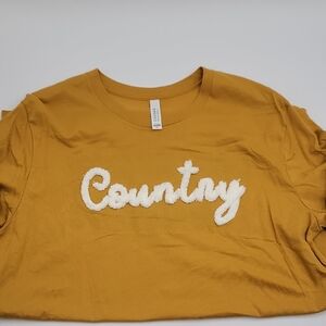 Bella Canvas Mustard Short Sleeve Tee